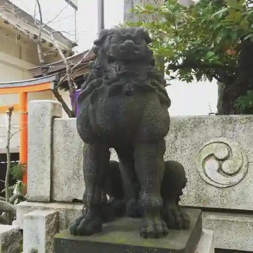 榊神社の狛犬