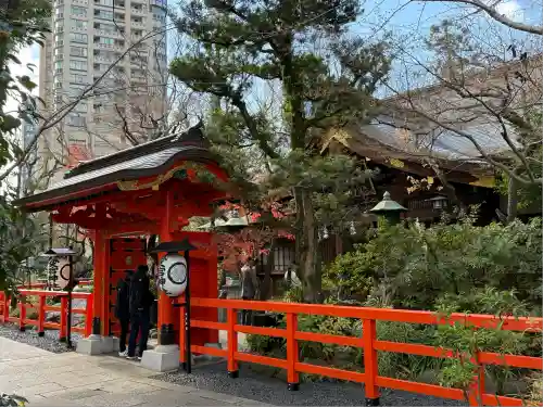 愛宕神社の山門・神門