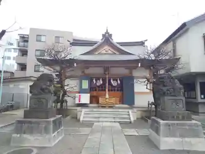穏田神社の本殿・本堂