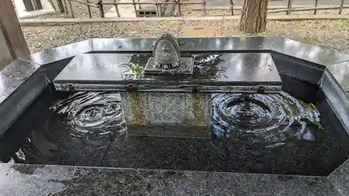新琴似神社の手水舎