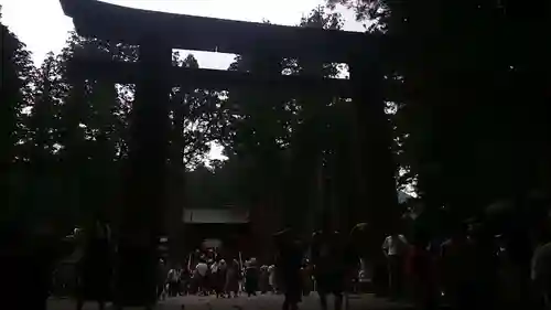 日光東照宮の鳥居