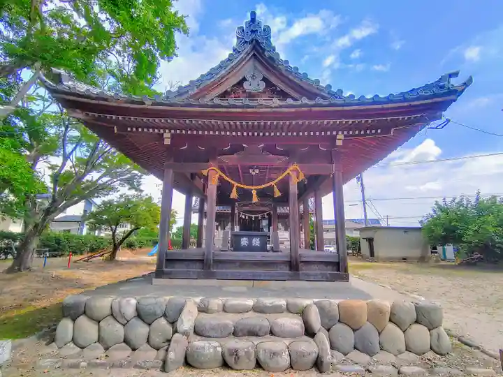 神明加茂社(千秋町加茂)の本殿・本堂