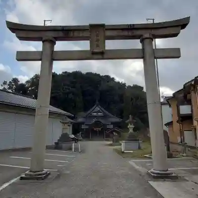 八幡神社の鳥居