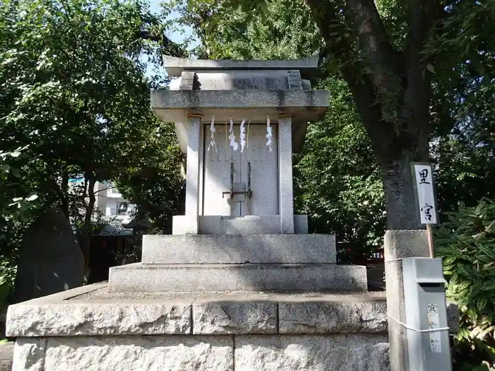 鳩森八幡神社の末社・摂社