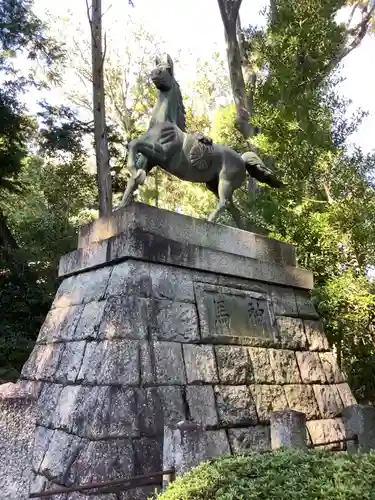 白山宮の狛犬