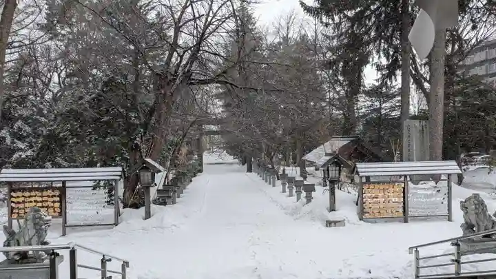 信濃神社の景色