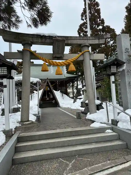 奥田神社の鳥居
