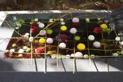 東海市熊野神社の手水舎