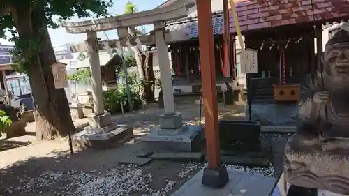 千住神社の鳥居