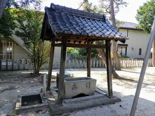 八幡社（北一色八幡社）の手水舎