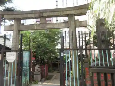 柳森神社の鳥居