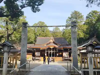 大麻比古神社の本殿・本堂