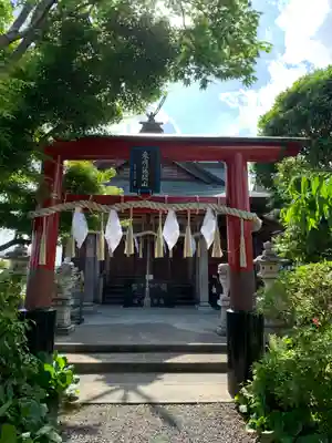 富士浅間宮の鳥居