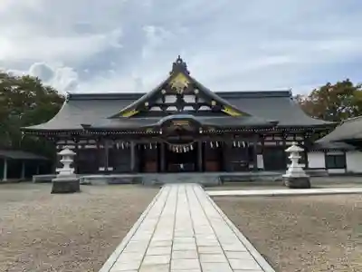 秋田県護國神社の本殿・本堂