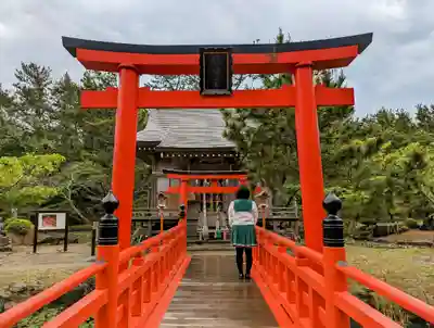高山稲荷神社の鳥居