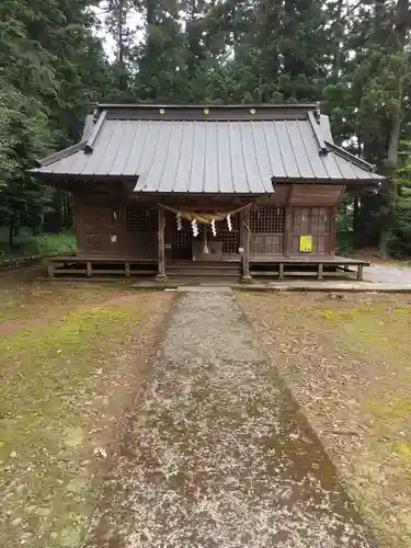 福原八幡宮の本殿