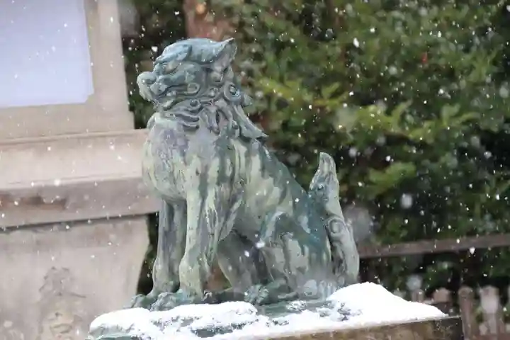 神炊館神社 ⁂奥州須賀川総鎮守⁂の狛犬