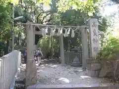 打上神社の鳥居