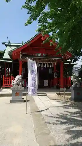 葛飾氷川神社の本殿・本堂