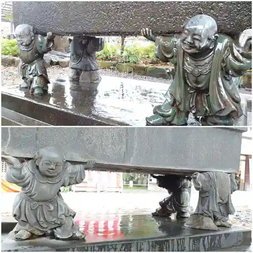 西新井大師総持寺の手水舎