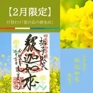 勝覚寺の御朱印 2026年02月01日(日)〜(2026年01月28日(水) 10時22分16秒投稿)