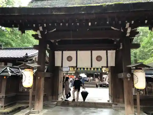 河合神社（鴨川合坐小社宅神社）の山門