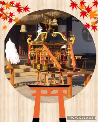 阿智神社のお祭り