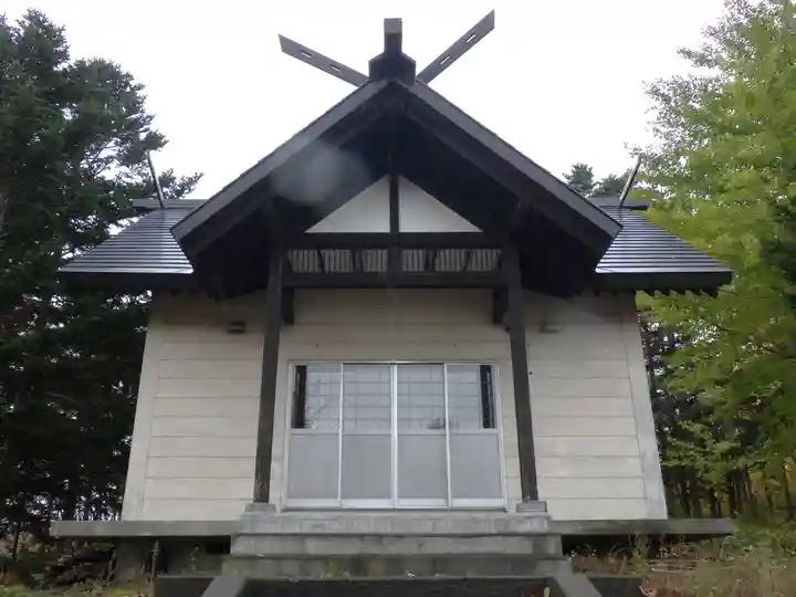 材木澤神社の本殿・本堂