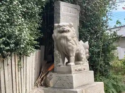 金刀比羅神社の狛犬
