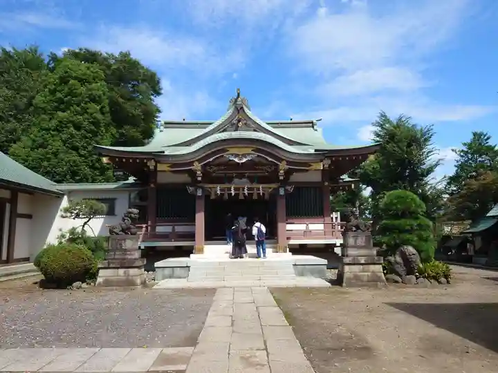 赤塚氷川神社の本殿・本堂