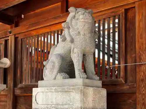 櫛田神社の狛犬