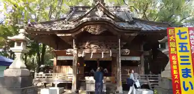 田無神社の本殿・本堂