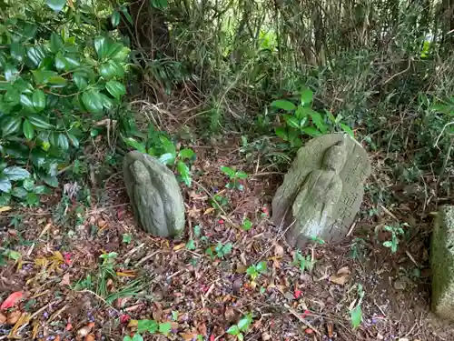 面足神社の仏像