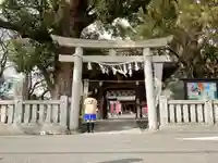 高忍日賣神社の鳥居