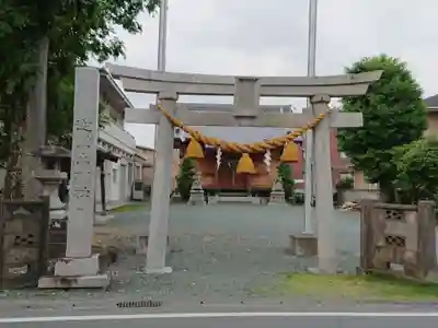 迦具土神社(伊奈町茶屋)の鳥居