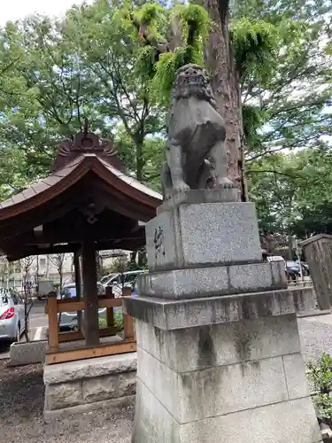 大國魂神社の狛犬