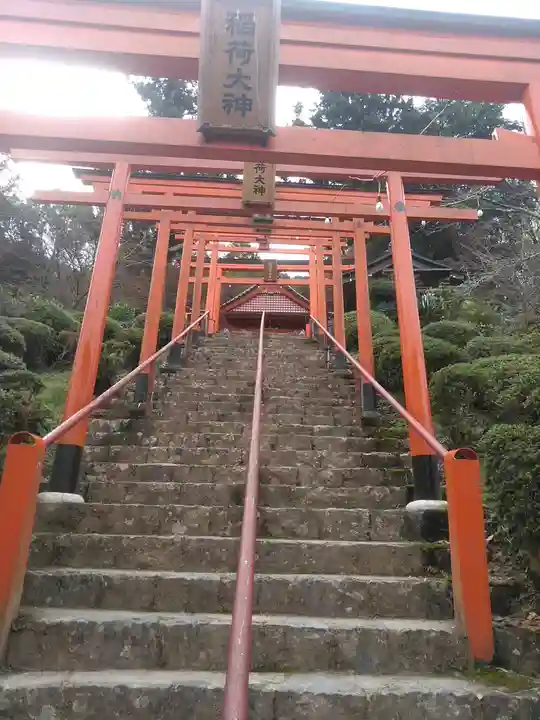浮羽稲荷神社の鳥居
