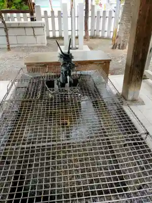 北海道神宮頓宮の手水舎