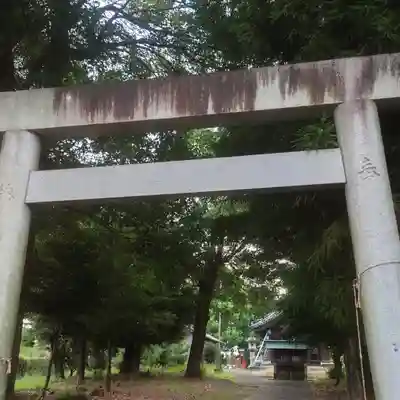 鈴置神社(矢合)の鳥居