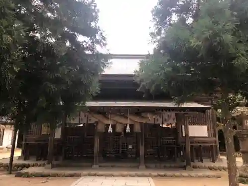 玉作湯神社の本殿