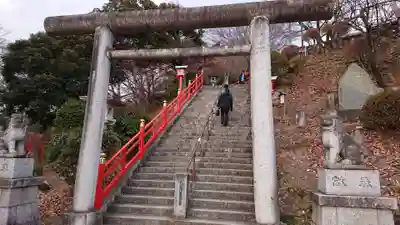 足利織姫神社の鳥居