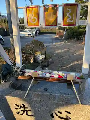 諏訪神社の手水舎
