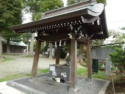 有鹿神社の手水舎