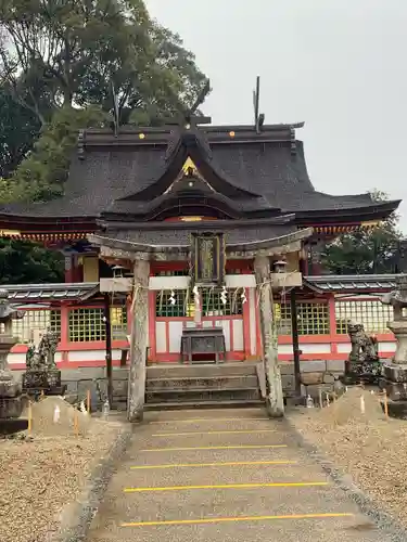 錦織神社の本殿