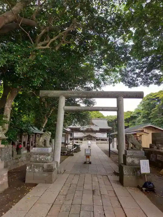 酒列磯前神社の鳥居