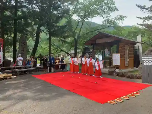 山家神社の神楽