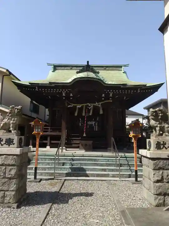 杉山神社(和田町)の本殿・本堂