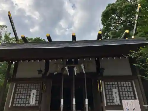 柴崎神社の本殿・本堂