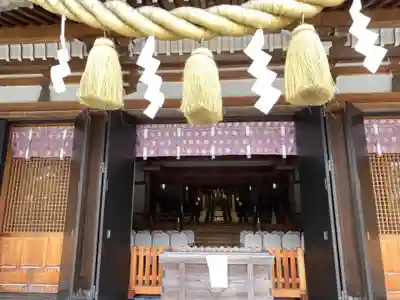 秋田県護國神社の本殿・本堂