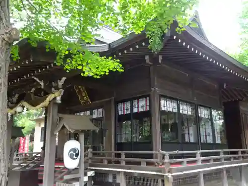 弥生神社の本殿・本堂